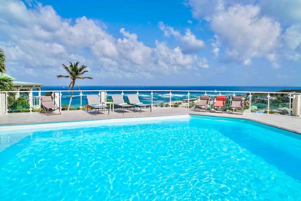 V5 Between Sky And Sea, Caribbean Magical View Oyster Pond 외부 사진