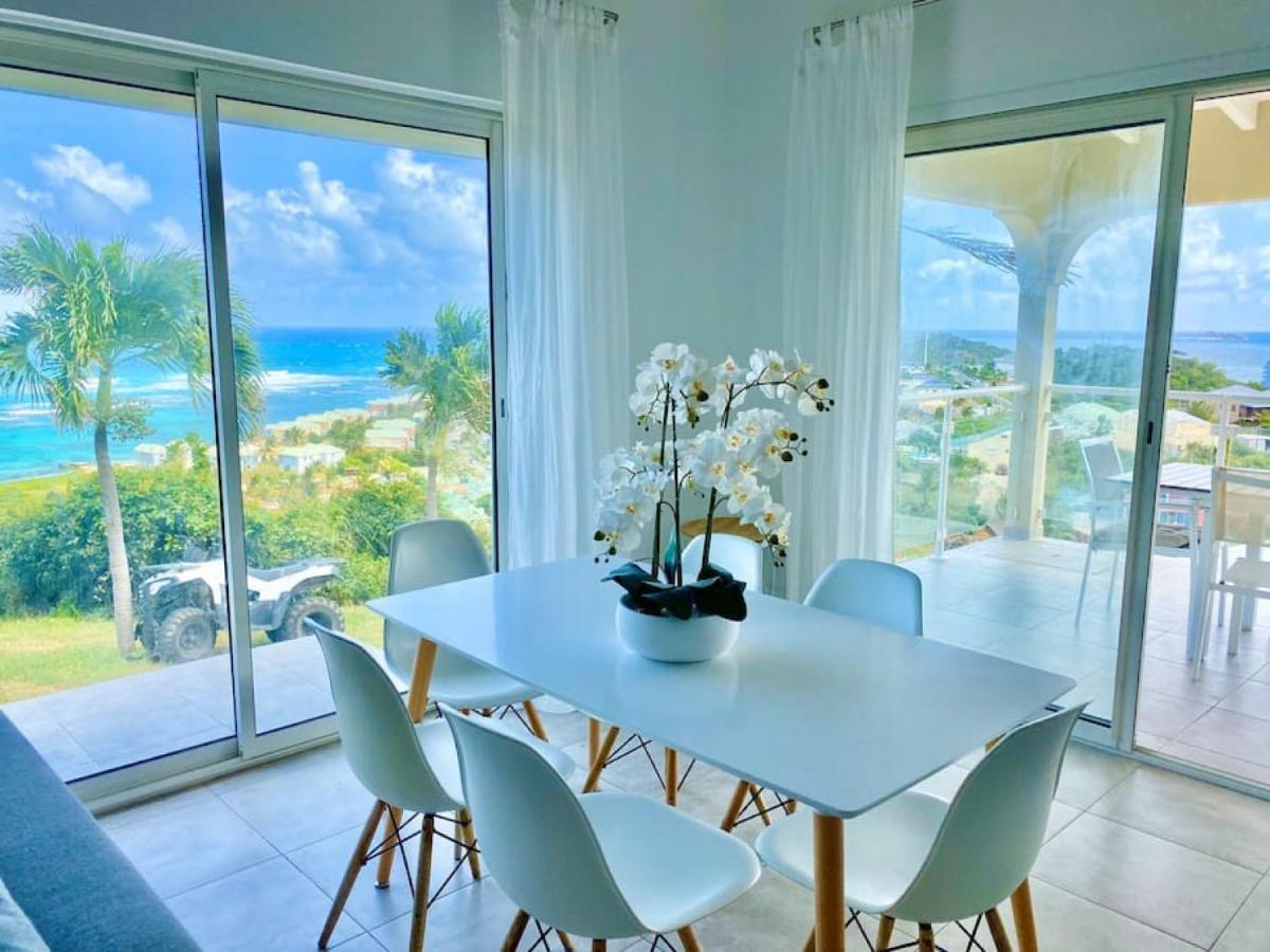 V5 Between Sky And Sea, Caribbean Magical View Oyster Pond 외부 사진